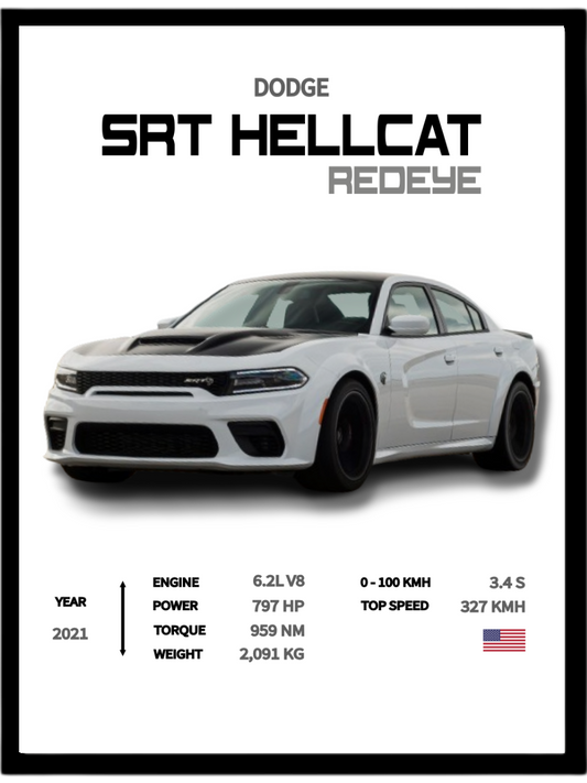 Dodge Charger SRT Hellcat Redeye (Specs)