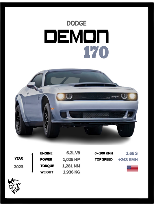Dodge SRT Demon 170 (Specs)