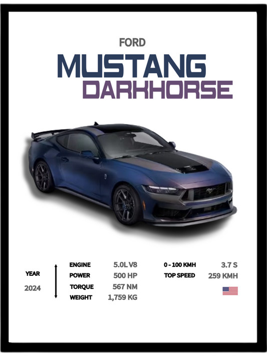 Ford Mustang Darkhorse (Specs)
