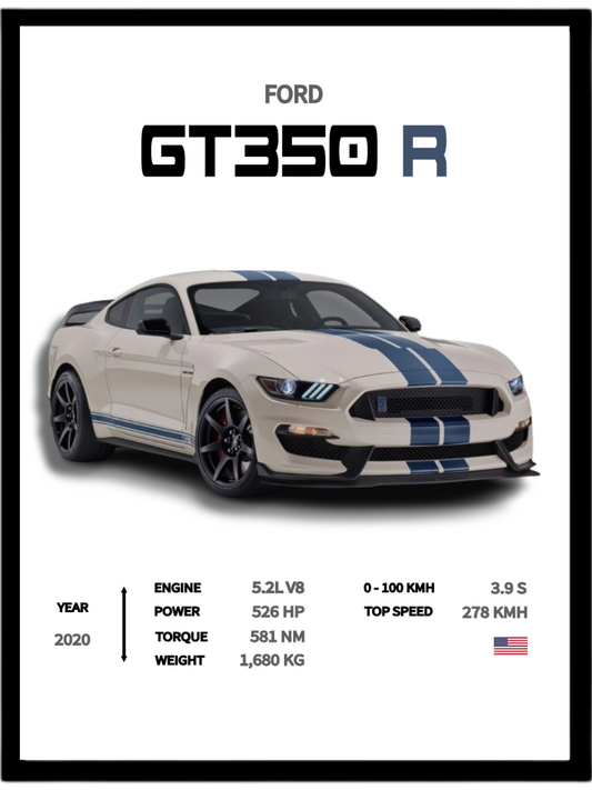 Ford Shelby Mustang GT350 R (Specs)
