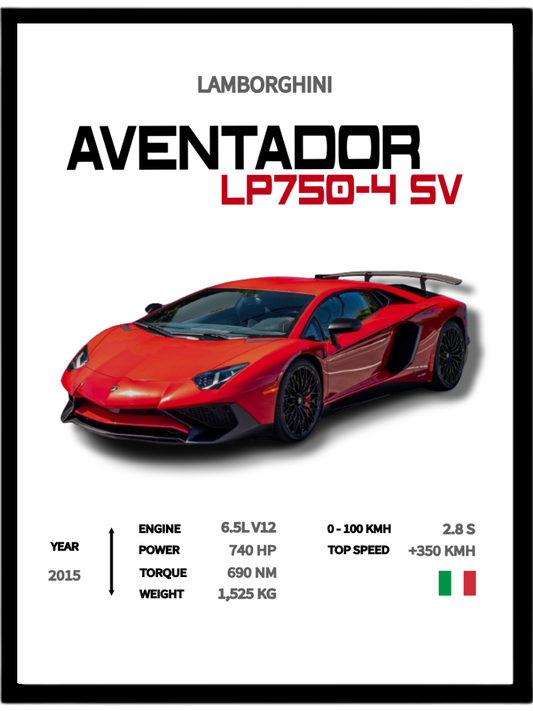 Lamborghini LP750-4 SV (Specs)
